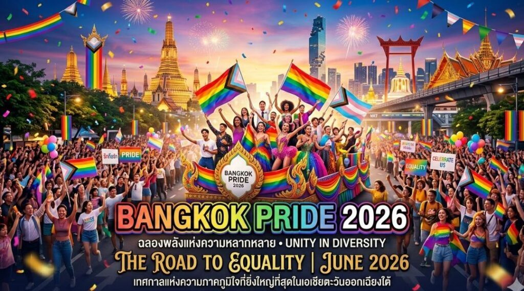 bangkok pride 2026 ทุกกิจกรรมที่ต้องรู้ คู่มือฉบับสมบูรณ์สำหรับสาย pride 🌈