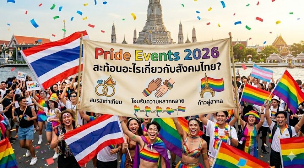 pride events 2026 สะท้อนอะไรเกี่ยวกับสังคมไทย
