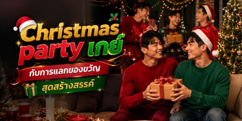 Christmas party เกย์ กับการแลกของขวัญสุดสร้างสรรค์