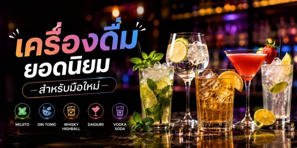 Cocktail Bar เกย์ รวมบาร์สุดชิคสำหรับสายค็อกเทล