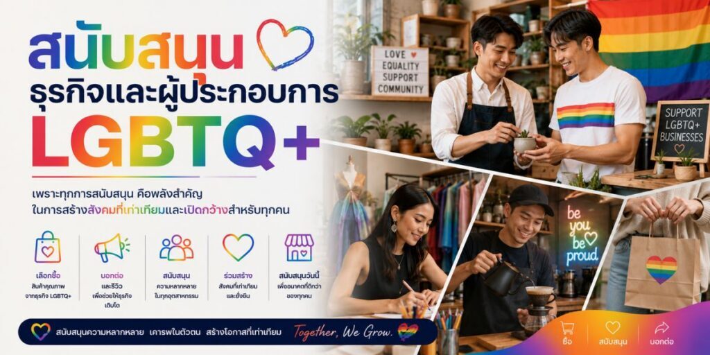 Pride Month Activities กิจกรรมที่ช่วยสนับสนุนความหลากหลายและความเท่าเทียม