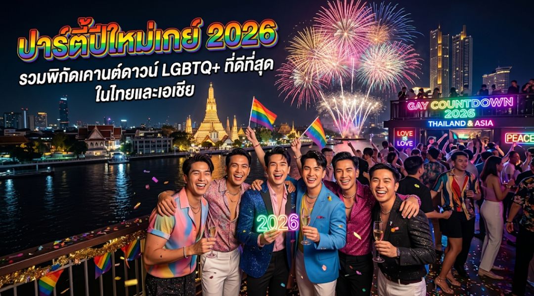ปาร์ตี้ปีใหม่เกย์ 2026 รวมพิกัดเคานต์ดาวน์ LGBTQ+ ที่ดีที่สุดในไทยและเอเชีย ปาร์ตี้ปีใหม่เกย์ 2026 รวมพิกัดเคานต์ดาวน์ lgbtq+ ที่ดีที่สุดในไทยและเอเชีย